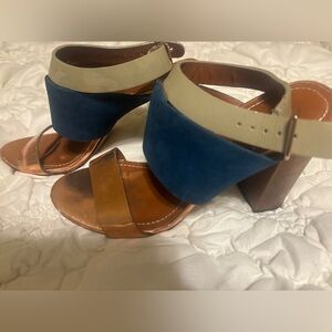 Elizabeth and James Women's Colorblock Heels